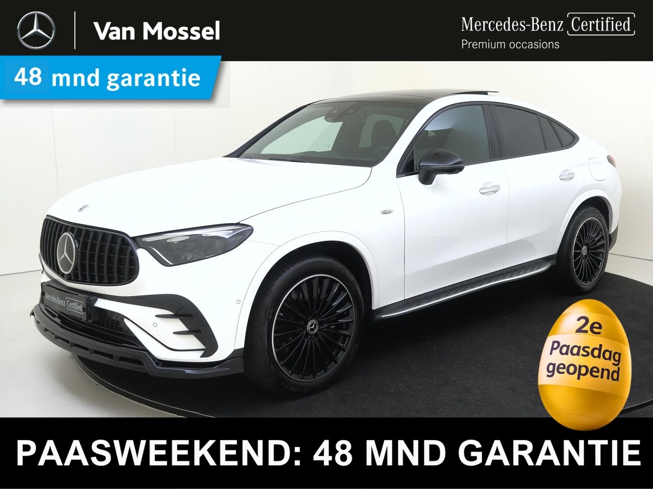 Mercedes-Benz GLC-klasse Coupé - 400e 4MATIC AMG Line / Premium Plus/ 43 AMG Uitgevoerd/ AIRMATIC/ Achterasbesturing/ Burme - AutoWereld.nl