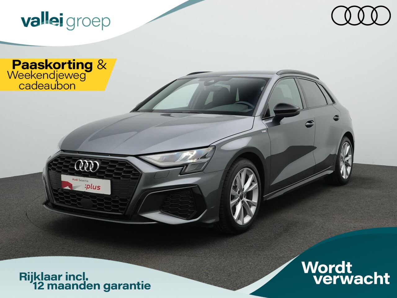 Audi A3 Sportback - 30 TFSI 110 pk S-tronic S-Line | Leder/alcantara | Stoelverwarming | Adaptive Cruise | Nav - AutoWereld.nl