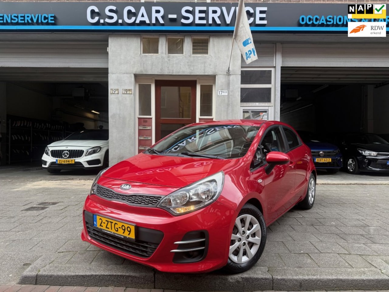 Kia Rio - 1.2 CVVT ComfortLine Airco | Cruise | NAP - AutoWereld.nl