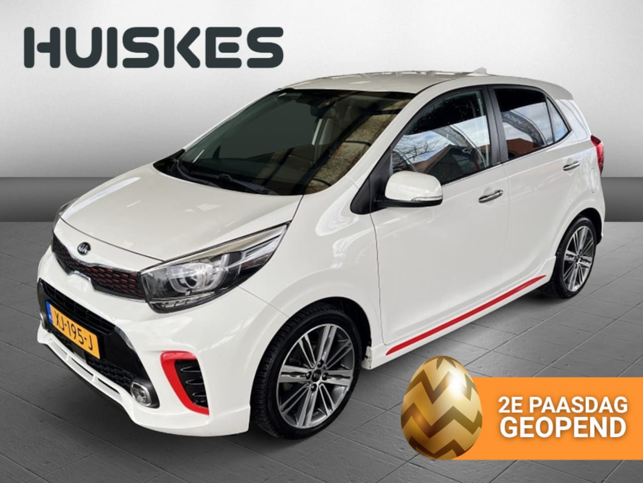 Kia Picanto - 1.2 CVVT GT-Line | Navi | Stoel-/stuurverwarming | Cruise - AutoWereld.nl