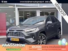Toyota RAV4 - 2.5 Hybrid AWD Executive Blind Spot | 18 inch | Zwart leder | Parkeersensoren V+A | Stoel/
