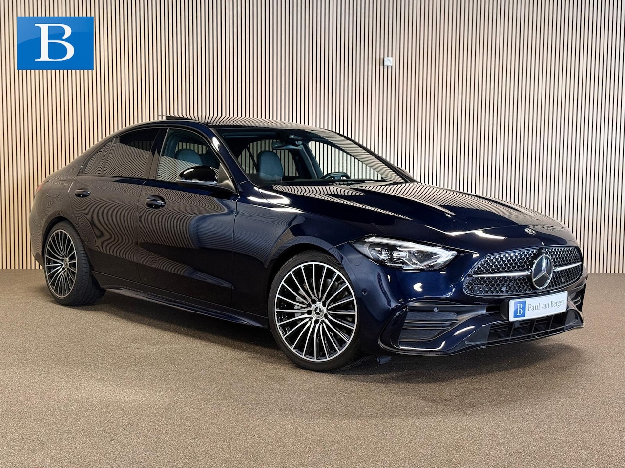 Mercedes-Benz C-klasse - 200 AMG STYLING-NIGHT-TREKHAAK-PANORAMA-ORIG NL-COMPLEET - AutoWereld.nl