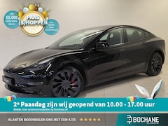 Tesla Model 3 - Performance AWD 75 kWh SoH 95% | Panoramadak | Leer | Camera