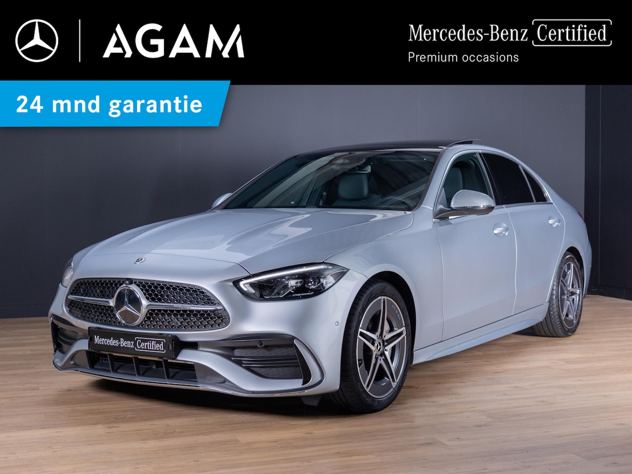 Mercedes-Benz C-klasse - Limousine 180 Star Edition AMG Line Panorama dak - AutoWereld.nl