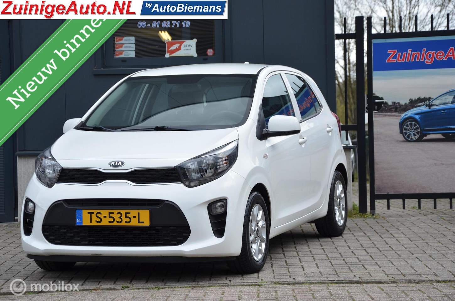 Kia Picanto - 1.0i Comf.Plus Navigatie Applcarplay Camera LM velgen - AutoWereld.nl