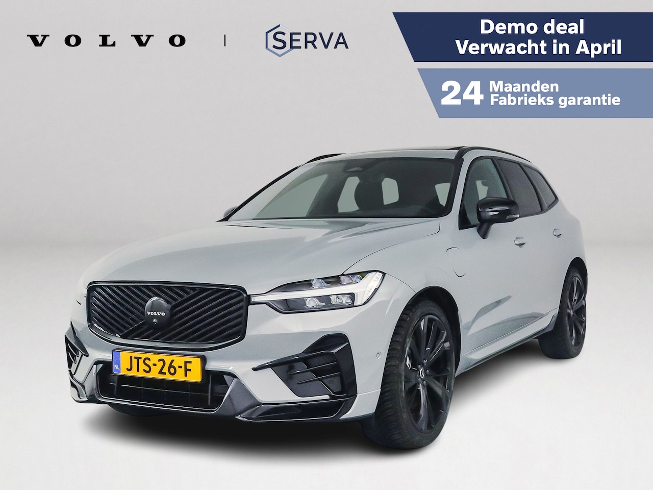 Volvo XC60 - T6 Plug-in hybrid AWD Plus Black Edition Heico Styling | Panoramadak | 360° camera | Head- - AutoWereld.nl