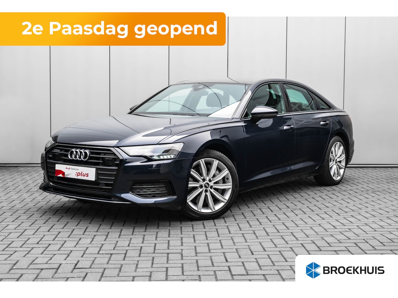 Audi A6 Limousine - 50 TFSI e quattro Business edition 299PK | Elek. stoelen + geheugen | Ledere bekleding | S - AutoWereld.nl