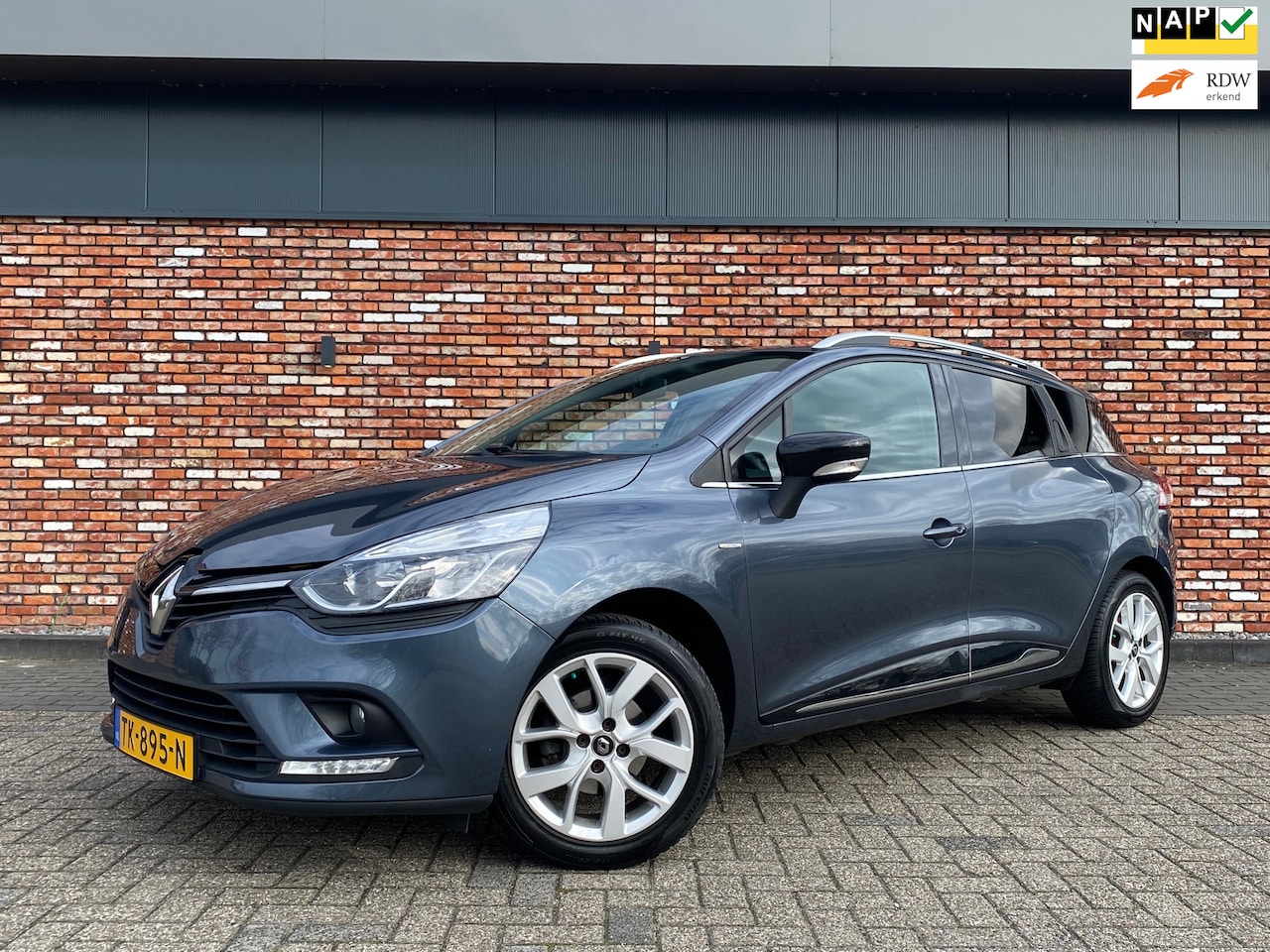 Renault Clio Estate - 0.9 TCe Limited Cruise Navi Bluetooth bj 2018! - AutoWereld.nl