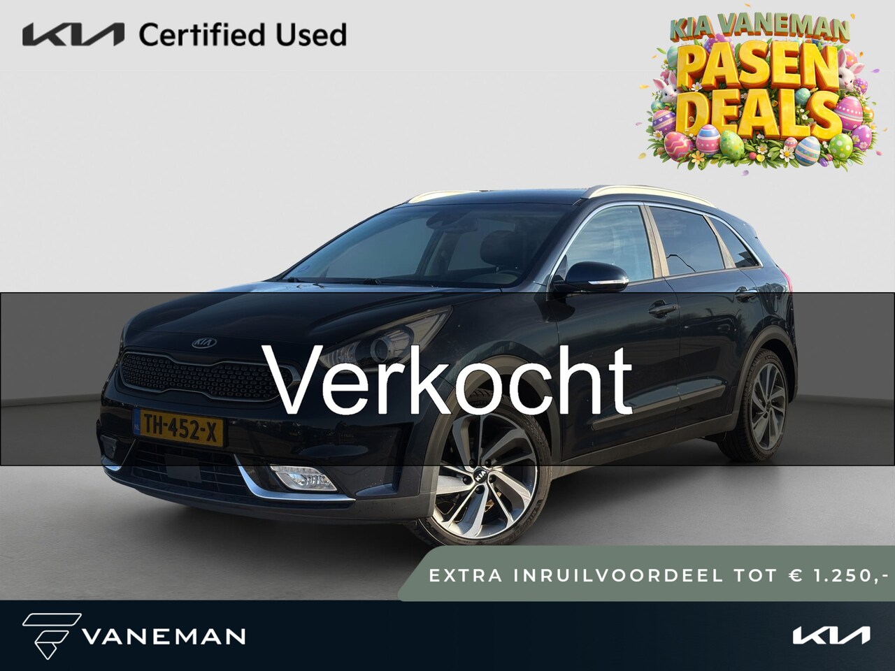 Kia Niro - 1.6 GDi Hybrid ExecutiveLine | Tot € 1.250,- extra inruil tijdens dit Paasweekend! | - AutoWereld.nl