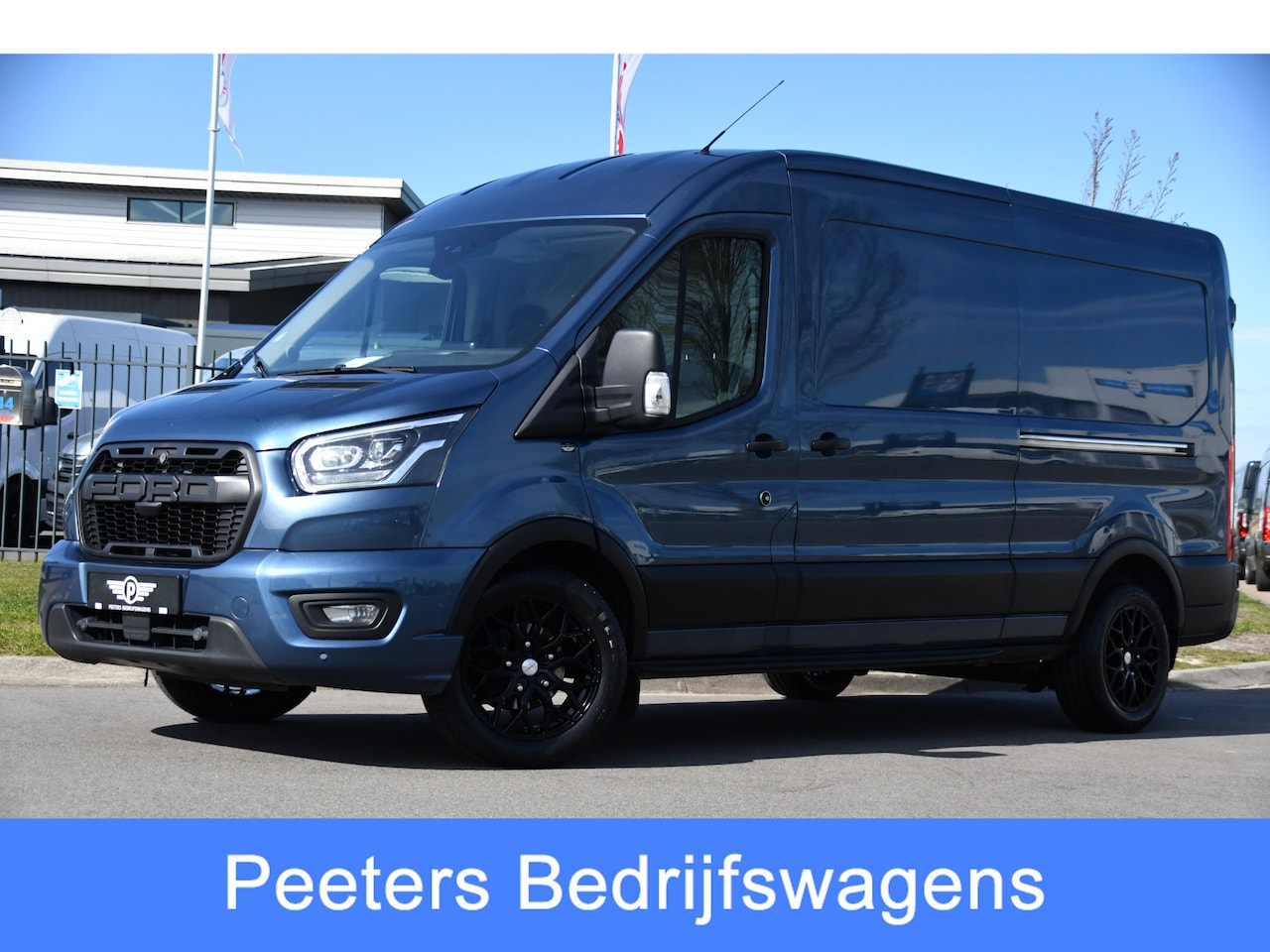 Ford Transit - 350 2.0 TDCI L3H2 Limited PB Edition Camera, Cruise, Carplay, 2 x schuifdeur, 185pk, Autom - AutoWereld.nl