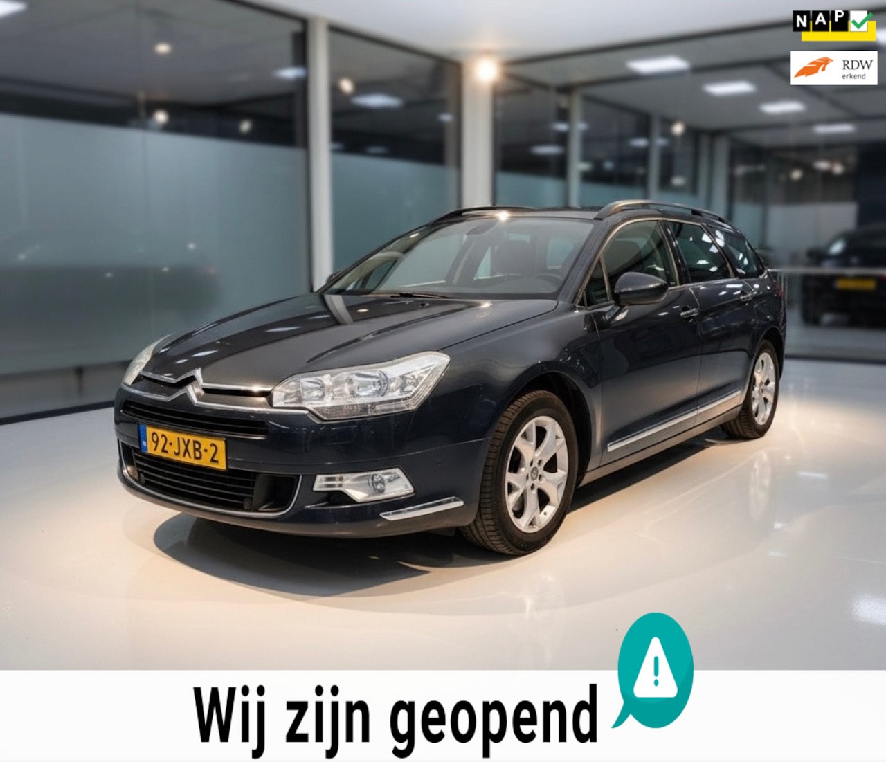 Citroën C5 Tourer - 2.0 16V Ligne Business-automaat-airco-nette auto - AutoWereld.nl