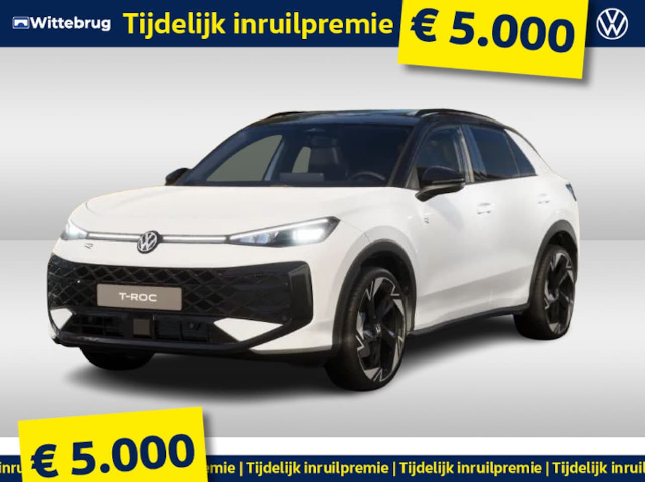 Volkswagen T-Roc - 1.5 eTsi R-Line First Edition !!!Profiteer ook van € 5.000 inruilpremie!!! - AutoWereld.nl