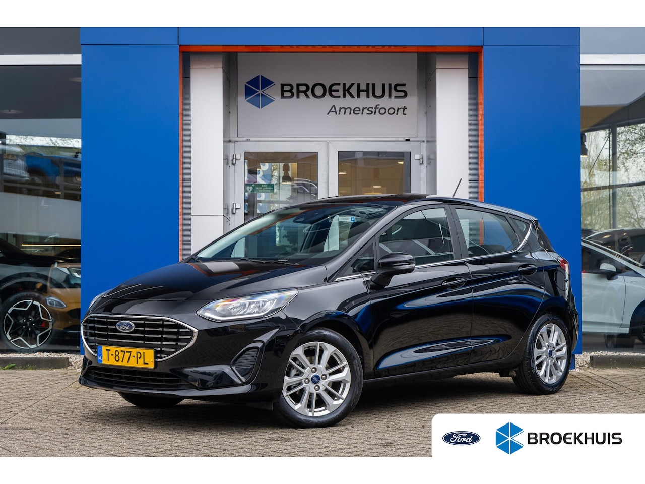 Ford Fiesta - 1.0 EcoBoost Hybrid Titanium | Apple carplay+ Android auto | Cruise control | Airco | Rijs - AutoWereld.nl