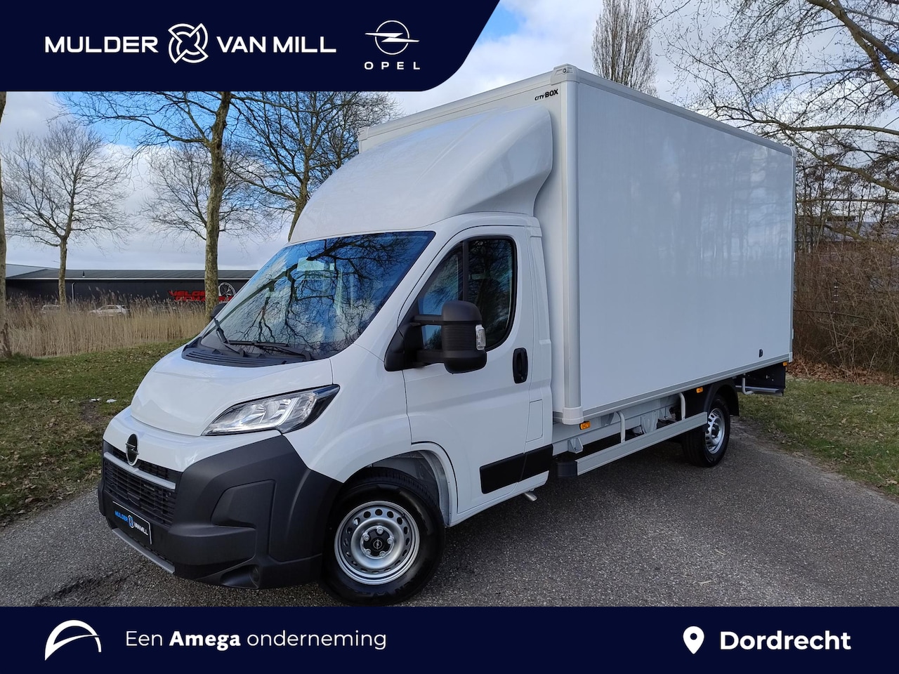 Opel Movano - BAKWAGEN L3 HEAVY 3.5t 2.2 BlueHDI 180pk | BPM vrij | CITYBOX met achterdeuren en toebehor - AutoWereld.nl