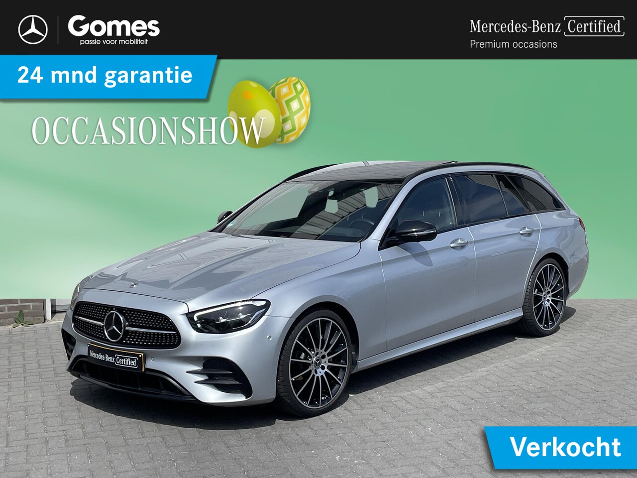 Mercedes-Benz E-klasse Estate - 200 AMG | Panoramadak | Adaptief Cruise Control | Trekhaak - AutoWereld.nl