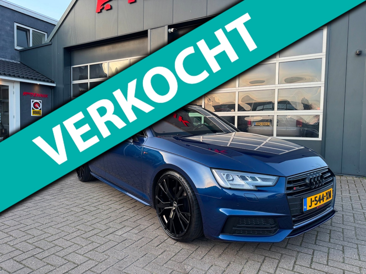 Audi A4 Avant - 2.0 TFSI ultra Design Pro Line Plus S-Line / Pano / Black Pack . - AutoWereld.nl