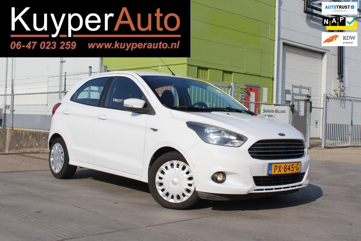 Ford Ka - 1.2 Trend Ultimate nap ned auto airco 5 drs parkeersensoren - AutoWereld.nl