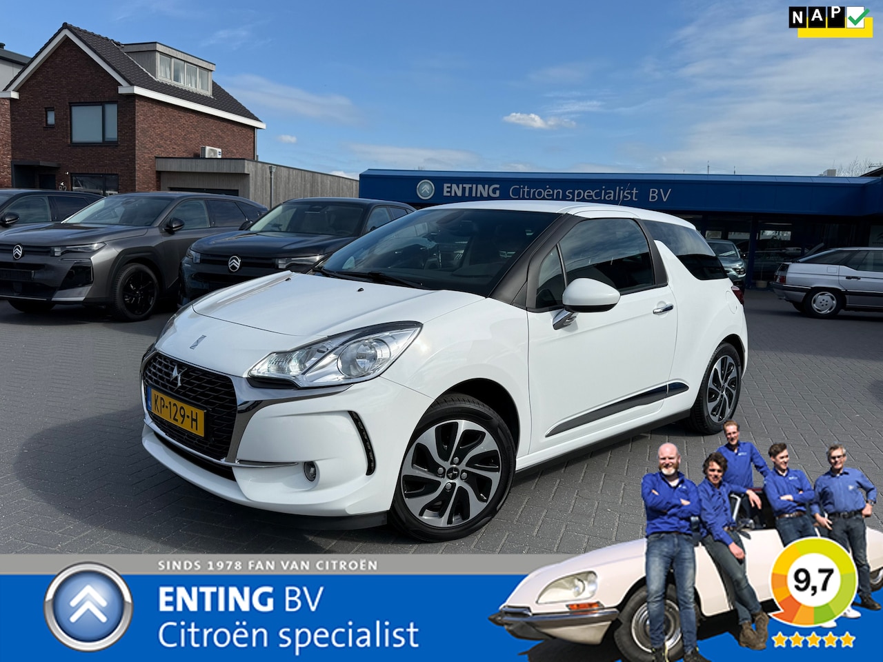 DS 3 - 1.2 PT SO CHIC NAVI ECC PACK PERFO CAMERA DAB+ - AutoWereld.nl
