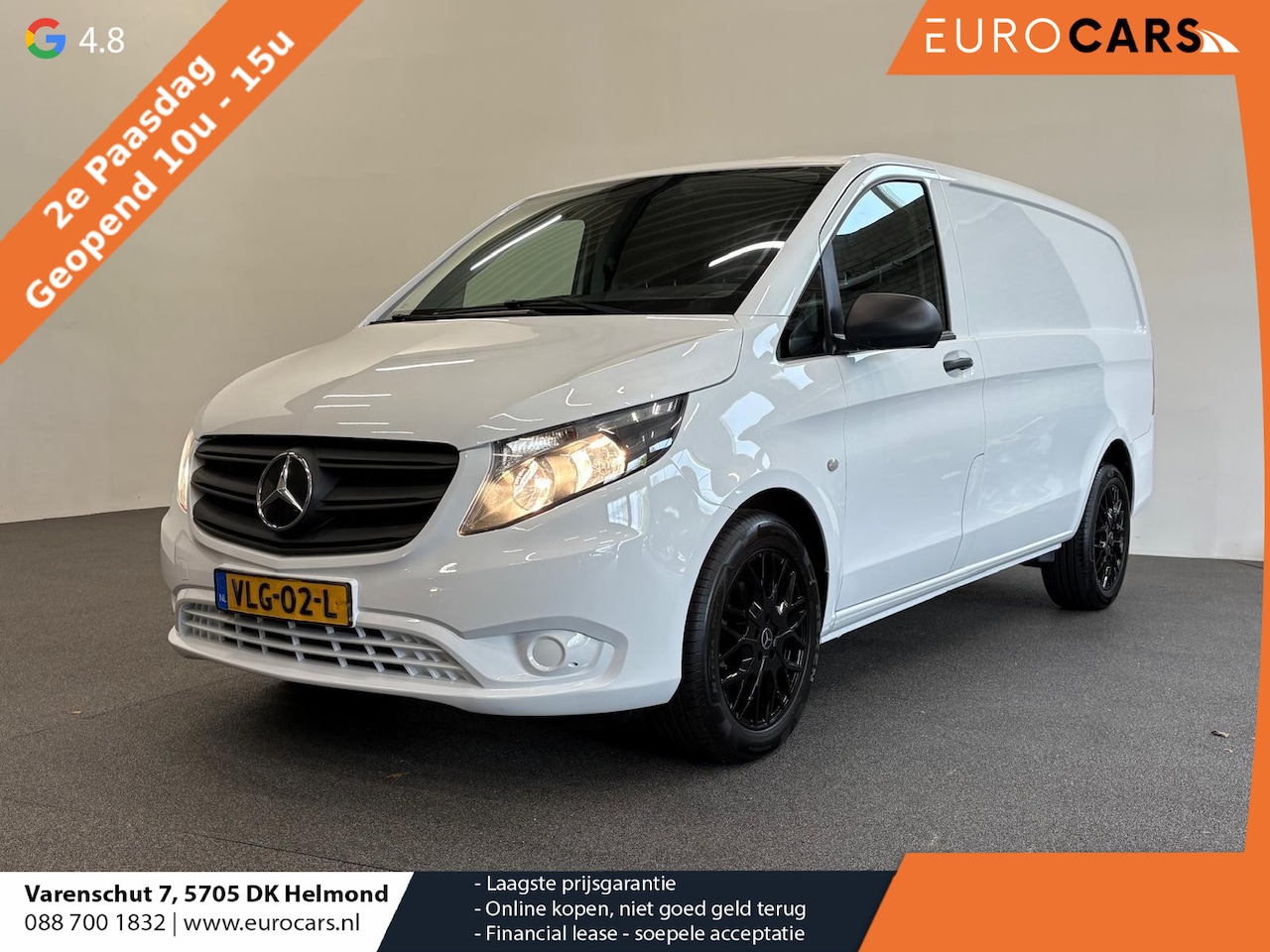 Mercedes-Benz Vito - 110 CDI Lang Handel/Export Schade Airco Bluetooth App-connect trekhaak - AutoWereld.nl