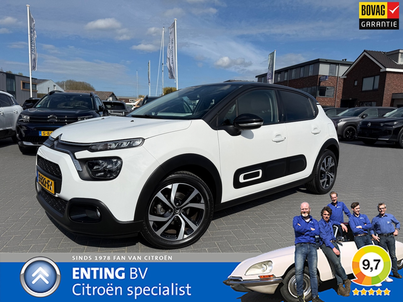 Citroën C3 - 1.2 PT SHINE 110PK EAT6 CAMERA COMFORT SEATS 17 INCH FULL LED - AutoWereld.nl