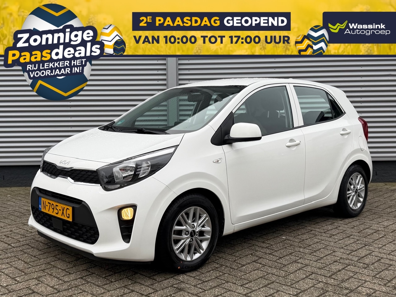 Kia Picanto - 1.0 DPi 67pk 4-zits DynamicLine | Apple Carplay/Android Auto | Camera | Cruise Control | - AutoWereld.nl