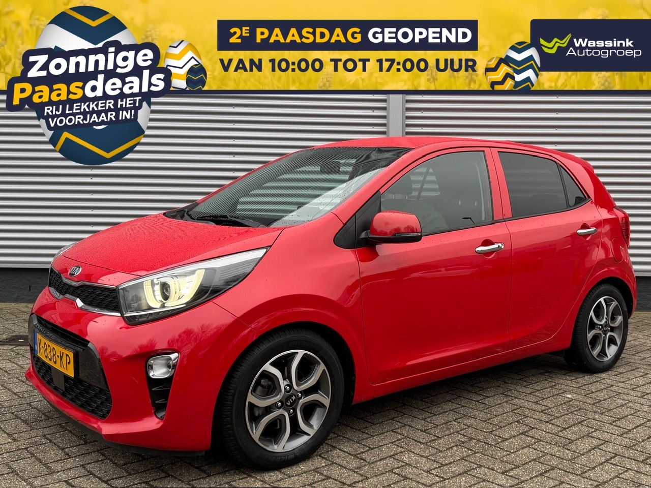 Kia Picanto - 1.0 DPi AMT 67pk 4-zits AUTOMAAT I DynamicPlusLine | Navigate | Climate Control | Cruise C - AutoWereld.nl
