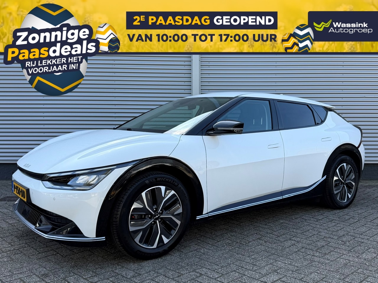 Kia EV6 - 77kWh 229pk RWD Plus I Lederen bekleding I SOH 95% I Navigatie - AutoWereld.nl