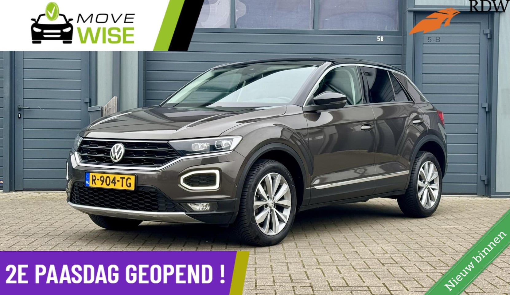 Volkswagen T-Roc - 1.0 TSI 116pk Style | Adpt. Cruise | TOP STAAT | Stoelverwarming | Dealeronderhouden | PDC - AutoWereld.nl