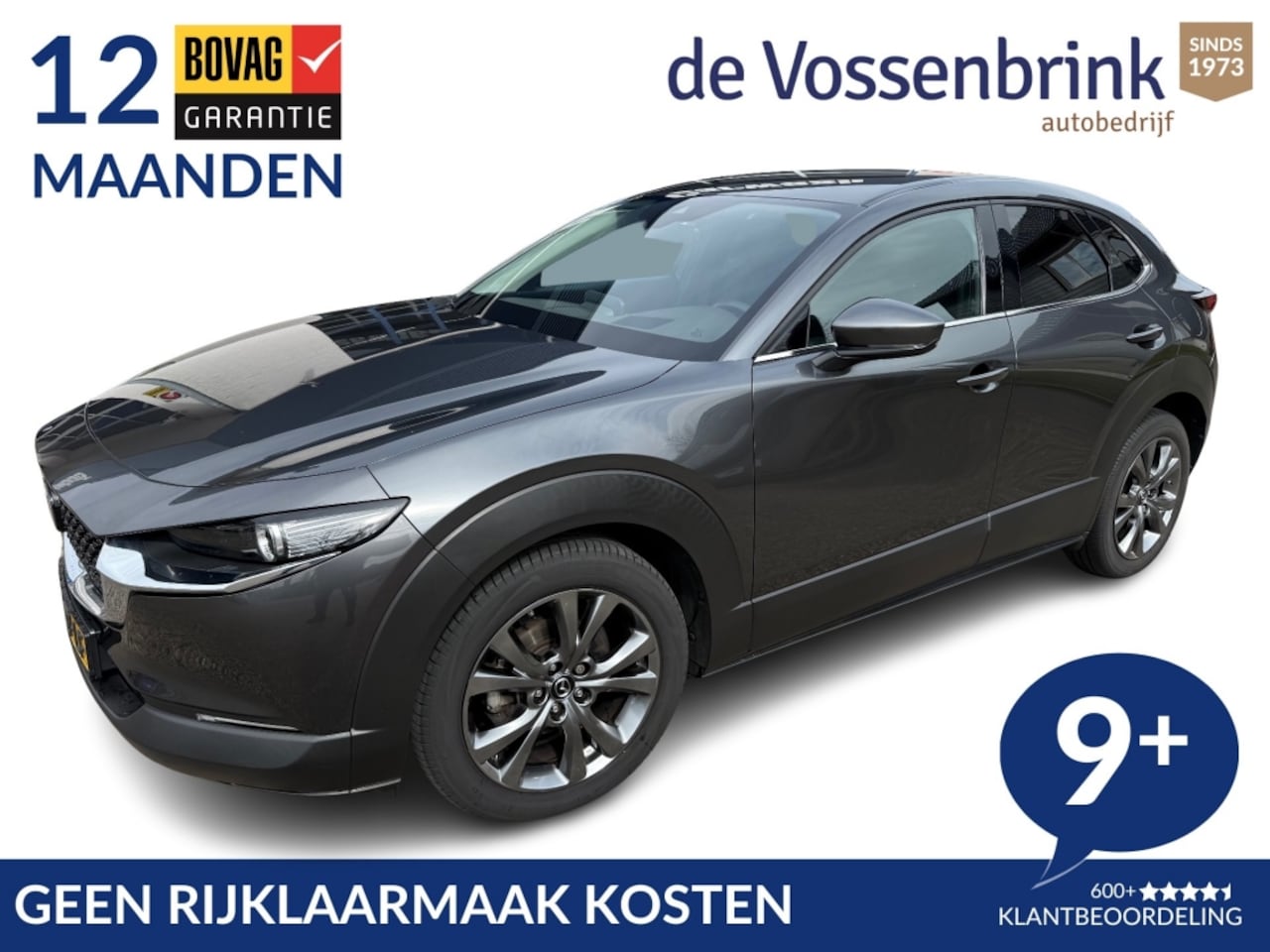 Mazda CX-30 - 2.0 eSA-G M Hybrid Luxury Automaat 1e Eig. NL-Auto *Geen Afl. kosten* - AutoWereld.nl