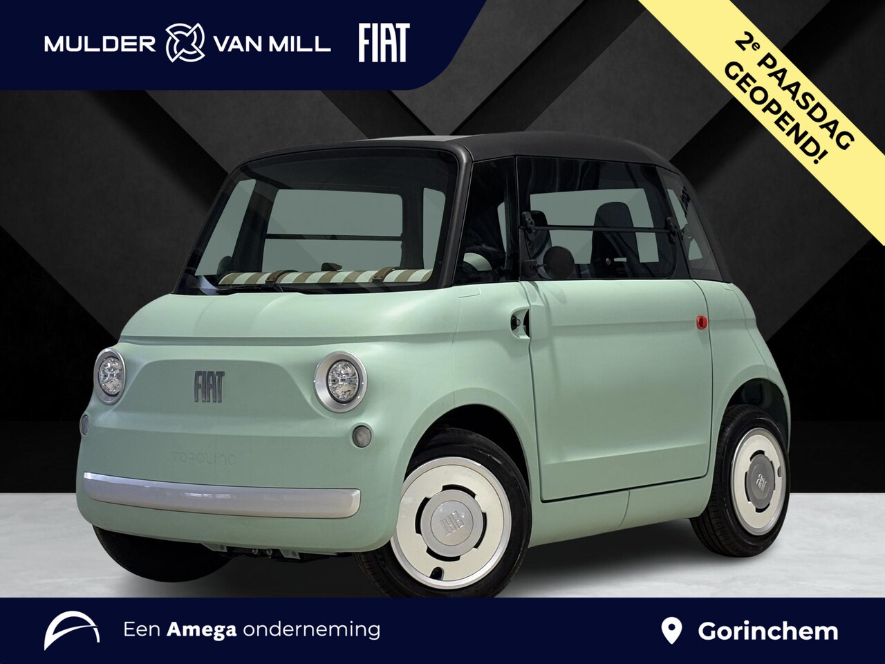 Fiat Topolino e - EV 100% ELEKTRISCH | GESCHIKT VOOR AM RIJBEWIJS | VANAF 16 JAAR | PANODAK | SNEL RIJDEN! | - AutoWereld.nl