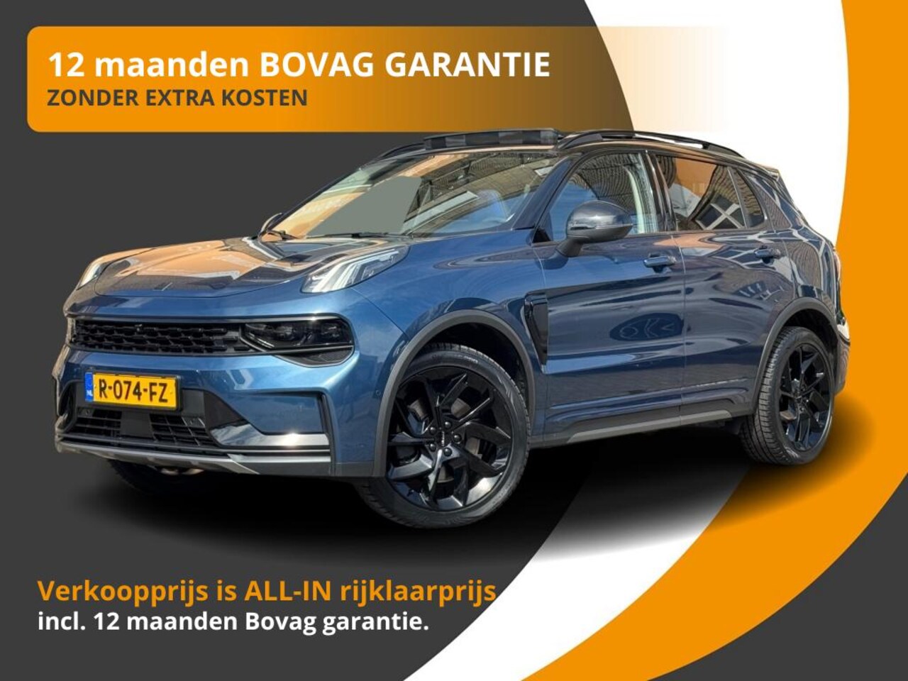 Lynk & Co 01 - 1.5 PHEV 261PK BLACK-EDITION PANO/ACC/LMV/360CAMERA/NL-AUTO/1EIG. - AutoWereld.nl
