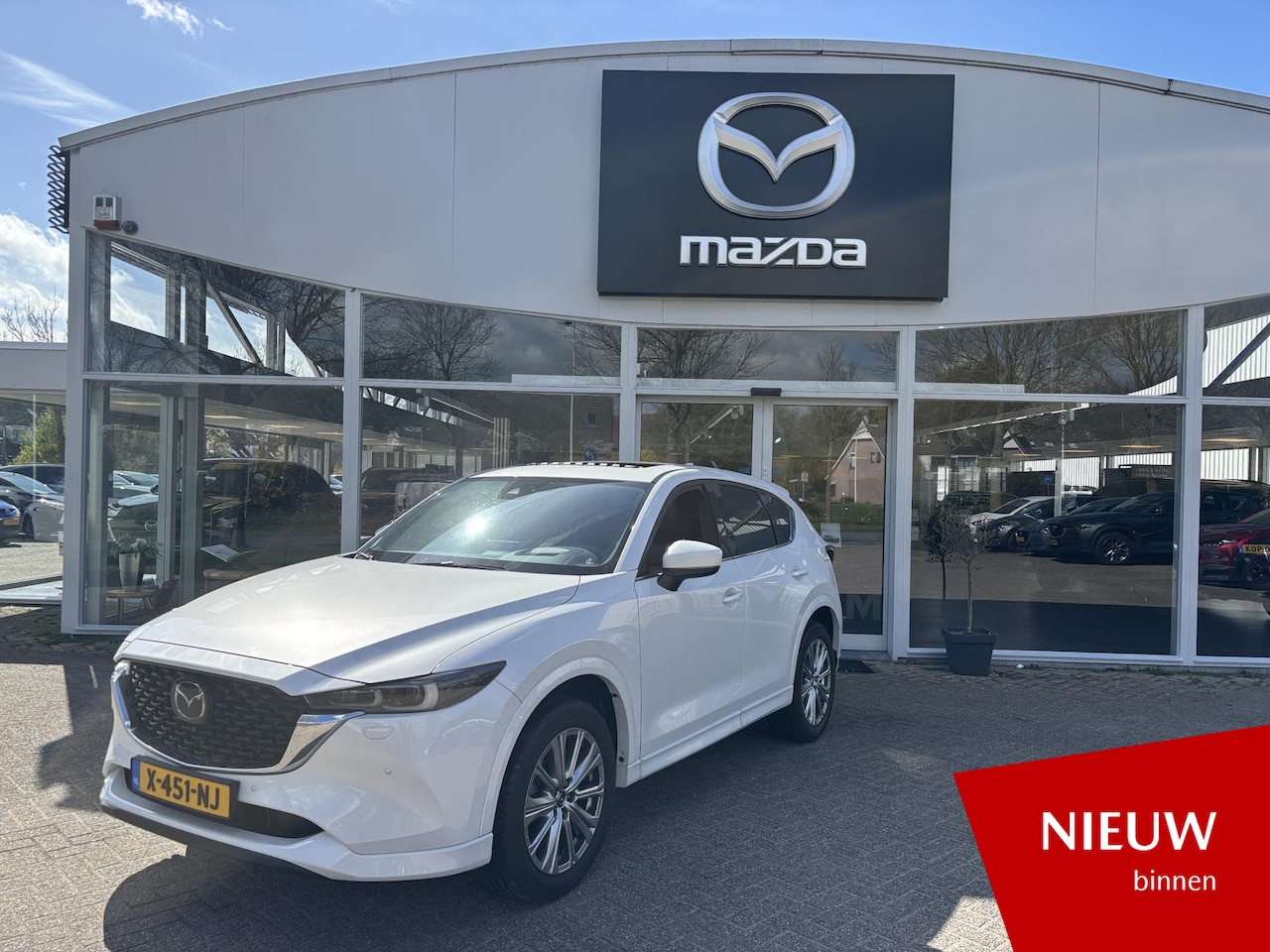 Mazda CX-5 - 2.0 e-SkyActiv-G M Hybrid 165 Takumi - AutoWereld.nl