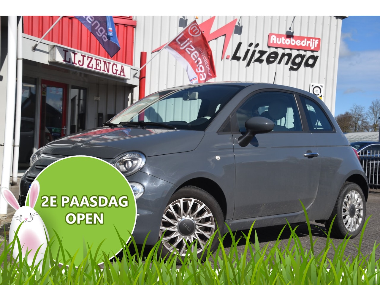 Fiat 500 - 1.0 Hybrid Lounge Carplay | PDC | Airco | Cruise | Bluetooth | LMV - AutoWereld.nl