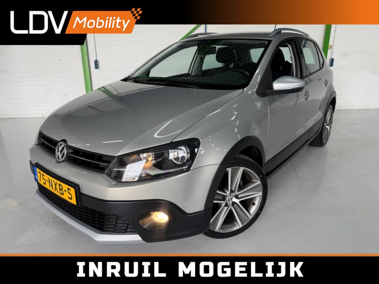 Volkswagen Polo - 1.2 TSI CROSS / Nieuwe distributieketting / Historie aanwezig / Cruise control. - AutoWereld.nl