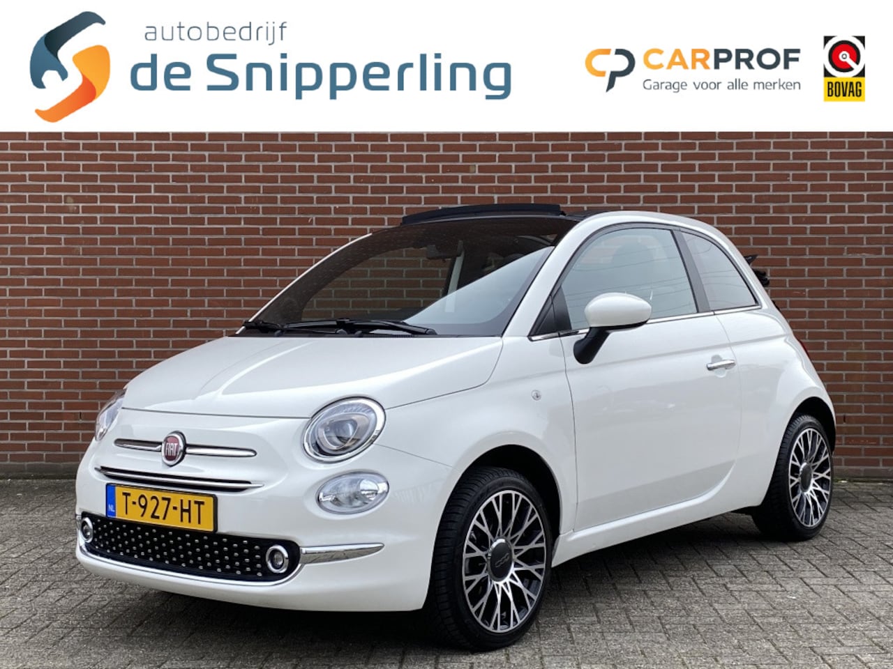 Fiat 500 C - 1.0 Hybrid NAV CLIMA CRUISE CARPLAY PDC LMV DAB - AutoWereld.nl