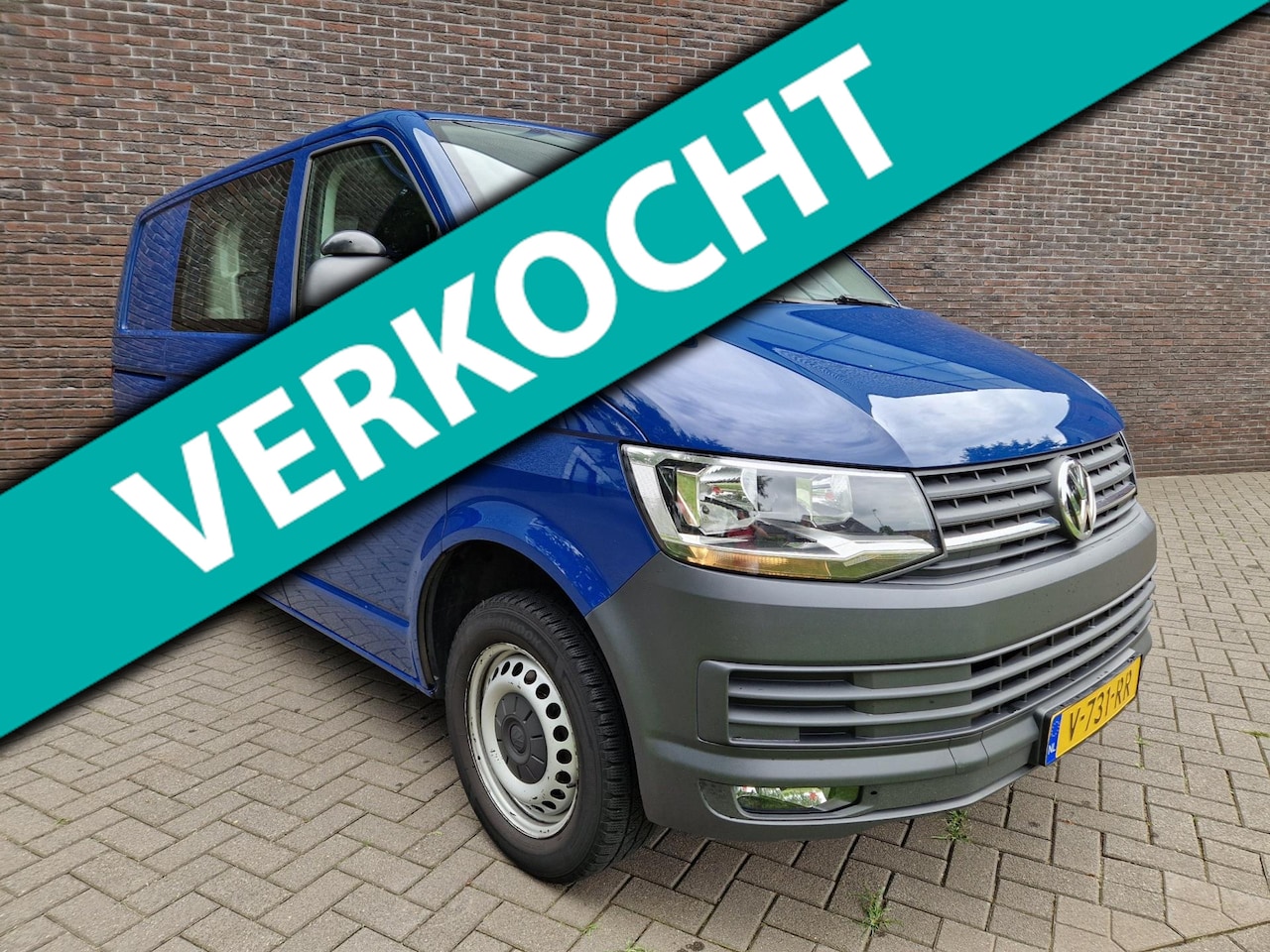 Volkswagen Transporter - 2.0 TDI L1H2 dubbel cabine euro6 APK 08-2026 - AutoWereld.nl