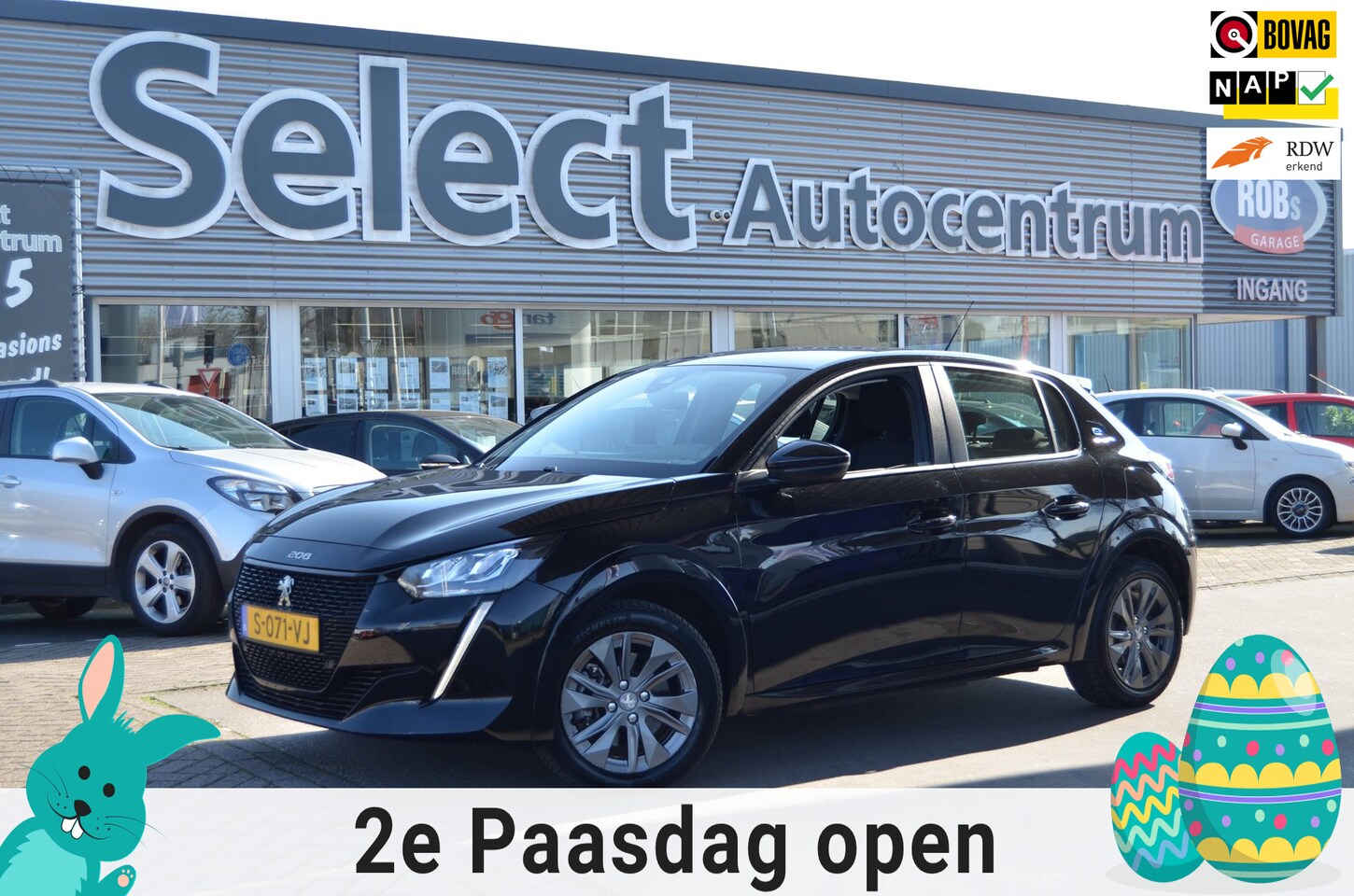 Peugeot e-208 - EV Active Pack 50 kWh|AUTOMAAT|CARPLAY|NAVI|PDC|CLIMA - AutoWereld.nl