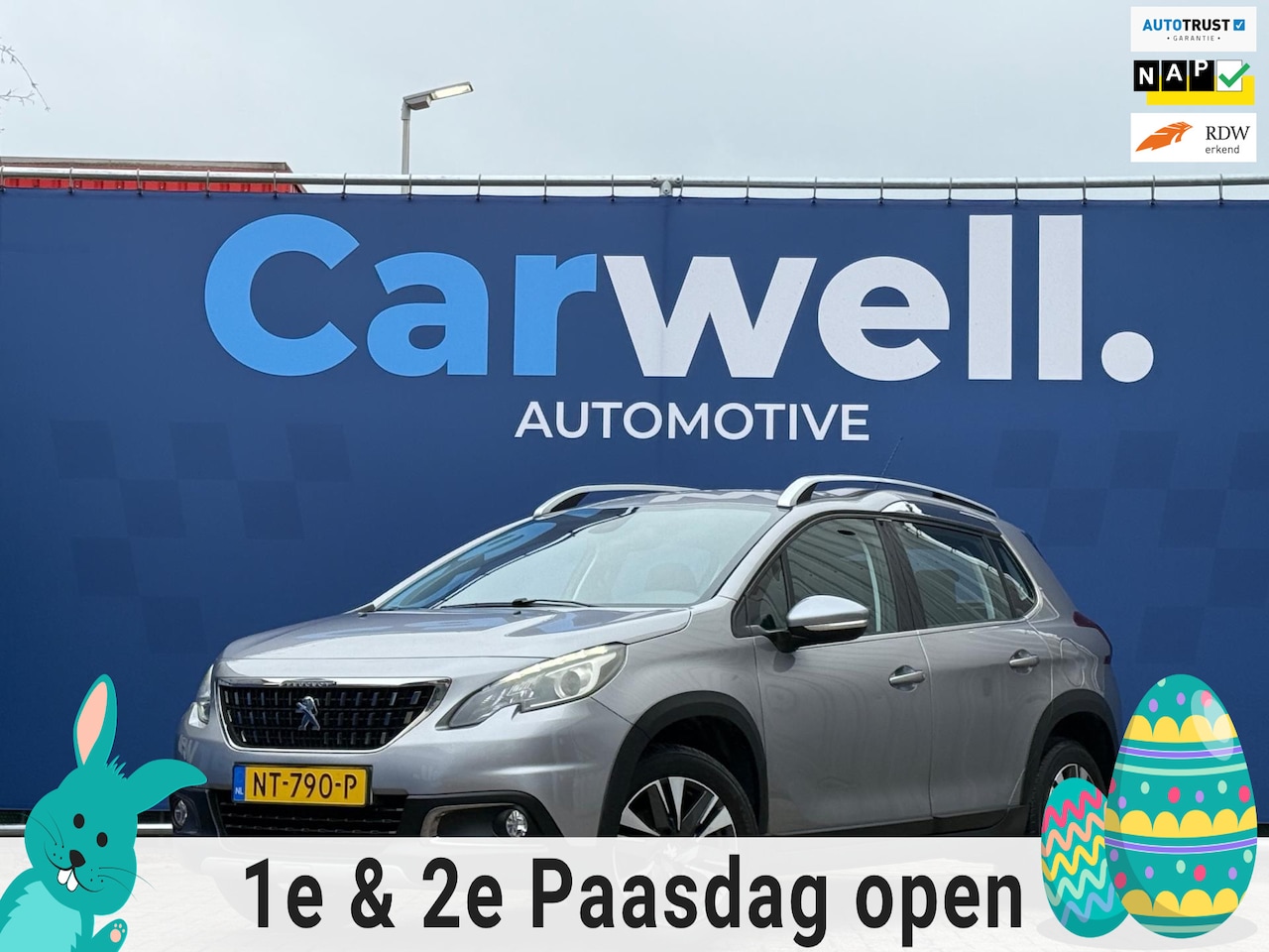 Peugeot 2008 - 1.2 PureTech Allure 1e Eigenaar,Trekhaak,Climate,CarPlay,Cruise,Navi,PDC,N.A.P! - AutoWereld.nl