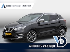 Nissan Qashqai - 1.3 DIG-T Tekna+ Dynamic Pack | Leder/BOSE/Carplay/19"/Adapt.Cruise/Elekt.Stoelverst