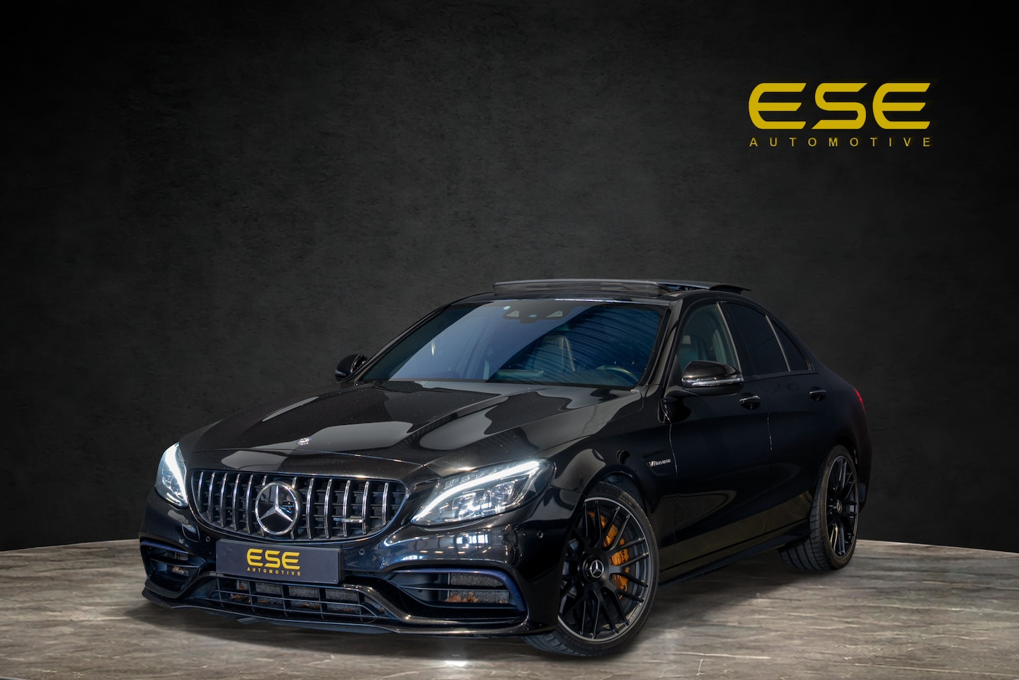 Mercedes-Benz C-klasse - AMG 63 S | Pano | Keramisch | Kuipstoelen | Burmester - AutoWereld.nl