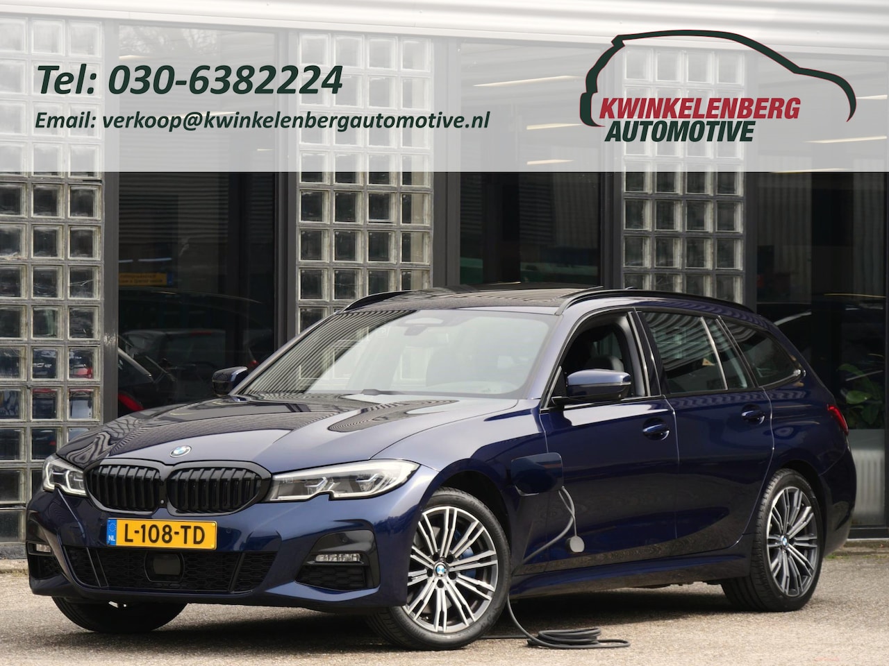 BMW 3-serie Touring - 330e xDRIVE HIGH EXECUTIVE/ M-SPORT/ PANORAMADAK/ COPILOT PACK/ H&K AUDIO/ TREKHAAK - AutoWereld.nl