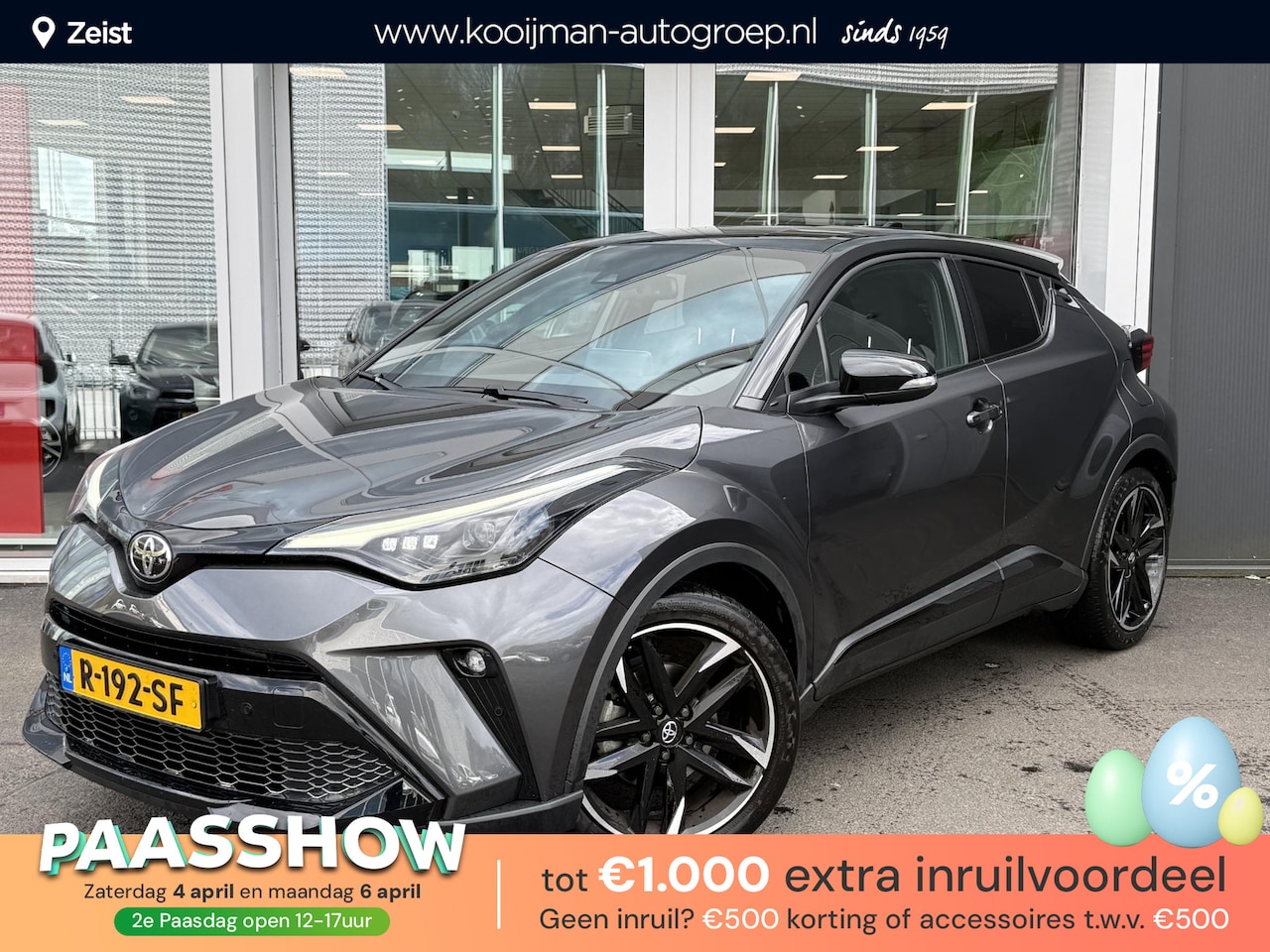 Toyota C-HR - 2.0 Hybrid GR-Sport Uniek! NL Auto! | 19 inch | Alcantara bekleding | Blind spot | JBL Pre - AutoWereld.nl