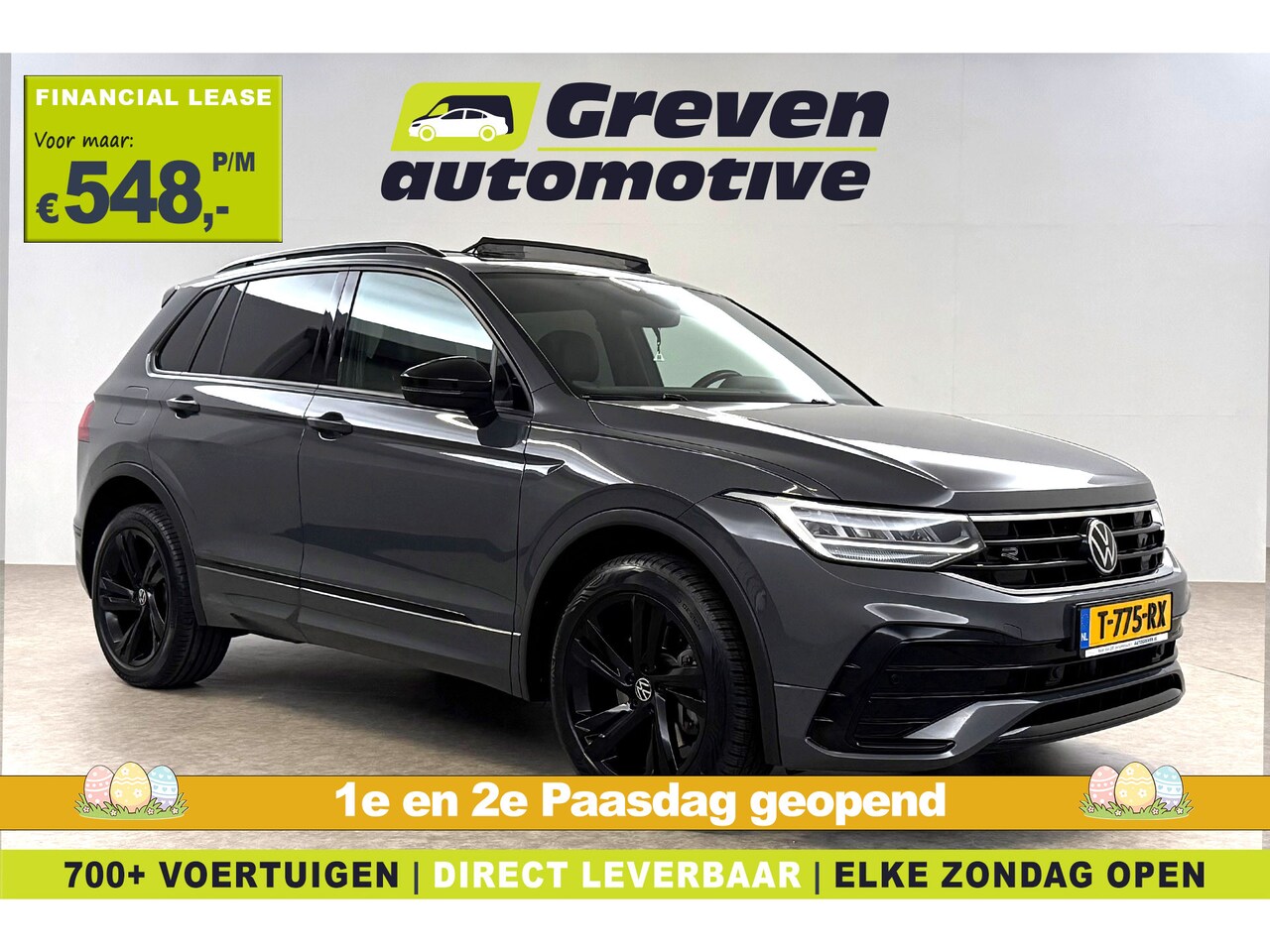 Volkswagen Tiguan - 1.4 TSI eHybrid R-Line | Pano | Sfeer | Adap. Cruise | Virtual | Stoel/Stuur verw. | Trekh - AutoWereld.nl