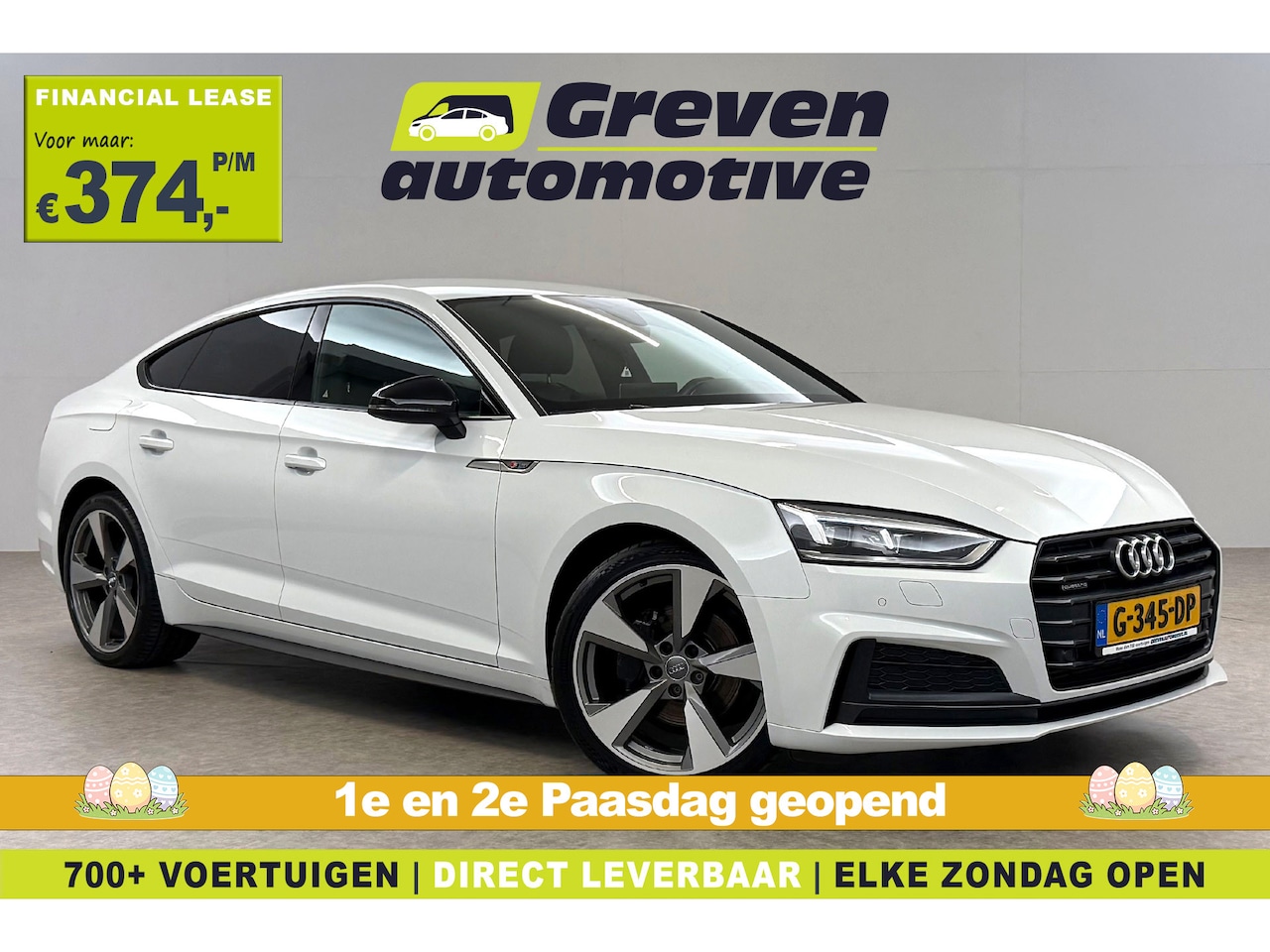 Audi A5 - 3.0 TDI Quattro S-Line | Sfeer | Virtual | Clima | Cruise | Navi | Keyless | Parkeersens. - AutoWereld.nl