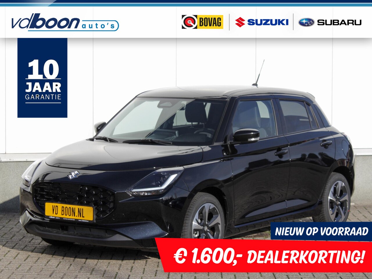 Suzuki Swift - 1.2 Style Smart Hybrid | € 1600,- DEALERKORTING! | Op voorraad = snel rijden! - AutoWereld.nl