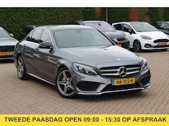 Mercedes-Benz C-klasse - 180 AMG Sport Edition / Leder / Navigatie / Parkeerhulp / 18'' / Bluetooth / Cruise Contro