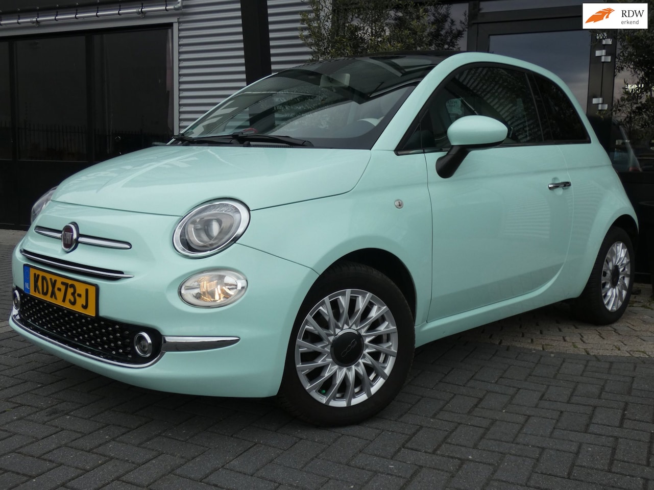 Fiat 500 - 1.2 Lounge Airco | Eleck. pakket | Panoramodak - AutoWereld.nl