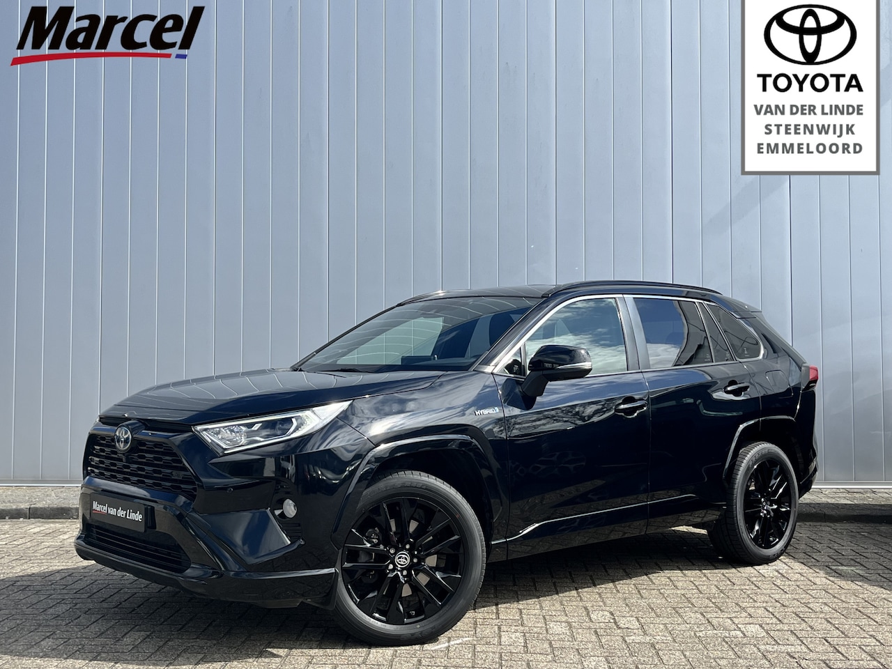 Toyota RAV4 - 2.5 Hybrid AWD Black Edition Leder Alcantara JBL 360cam PDC BSM 1650KG treklast - AutoWereld.nl