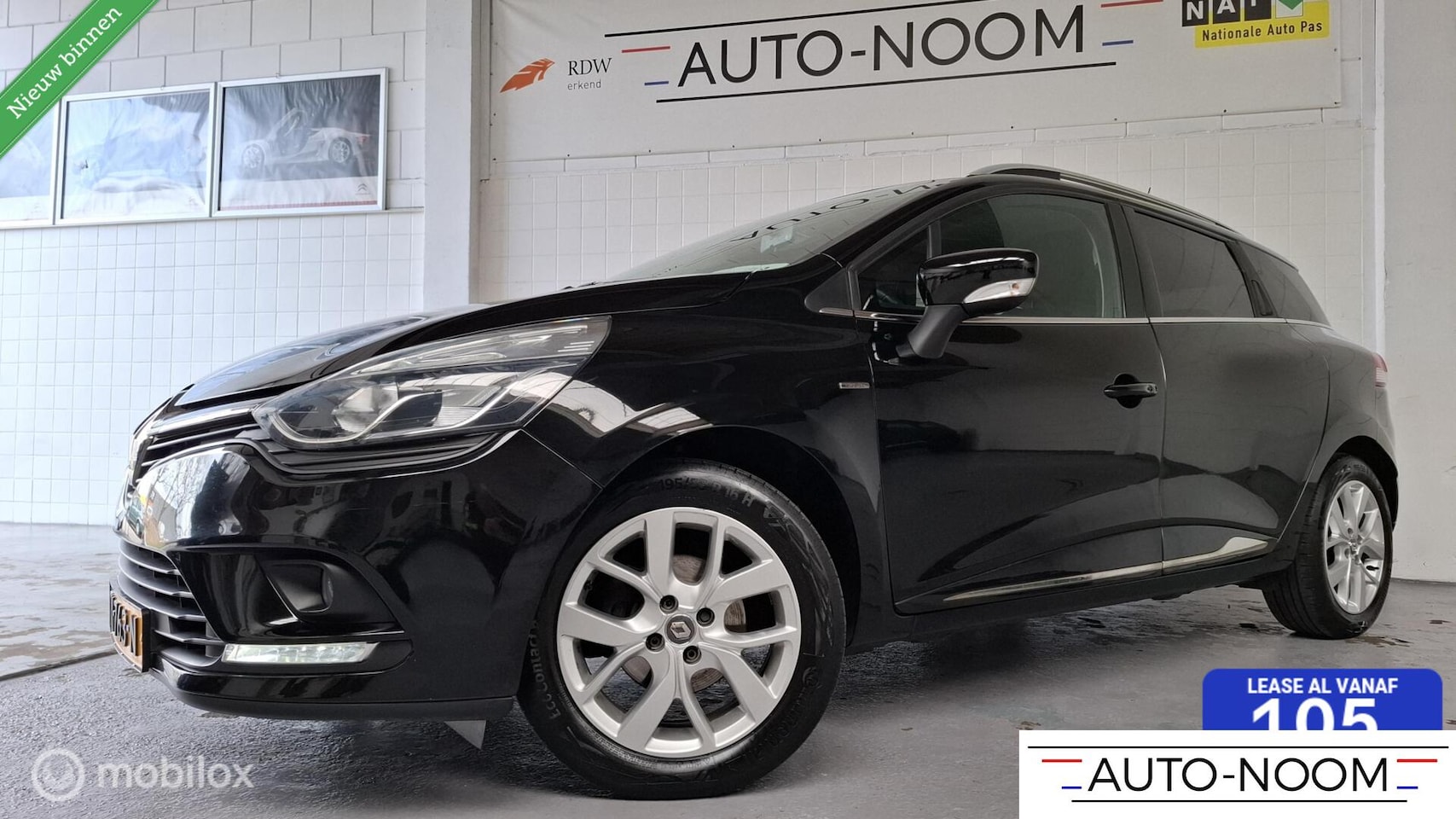 Renault Clio Estate - 0.9 TCe Limited NL-AUTO/1EIG/100% DEALERONDERHOUDEN ✔️ - AutoWereld.nl