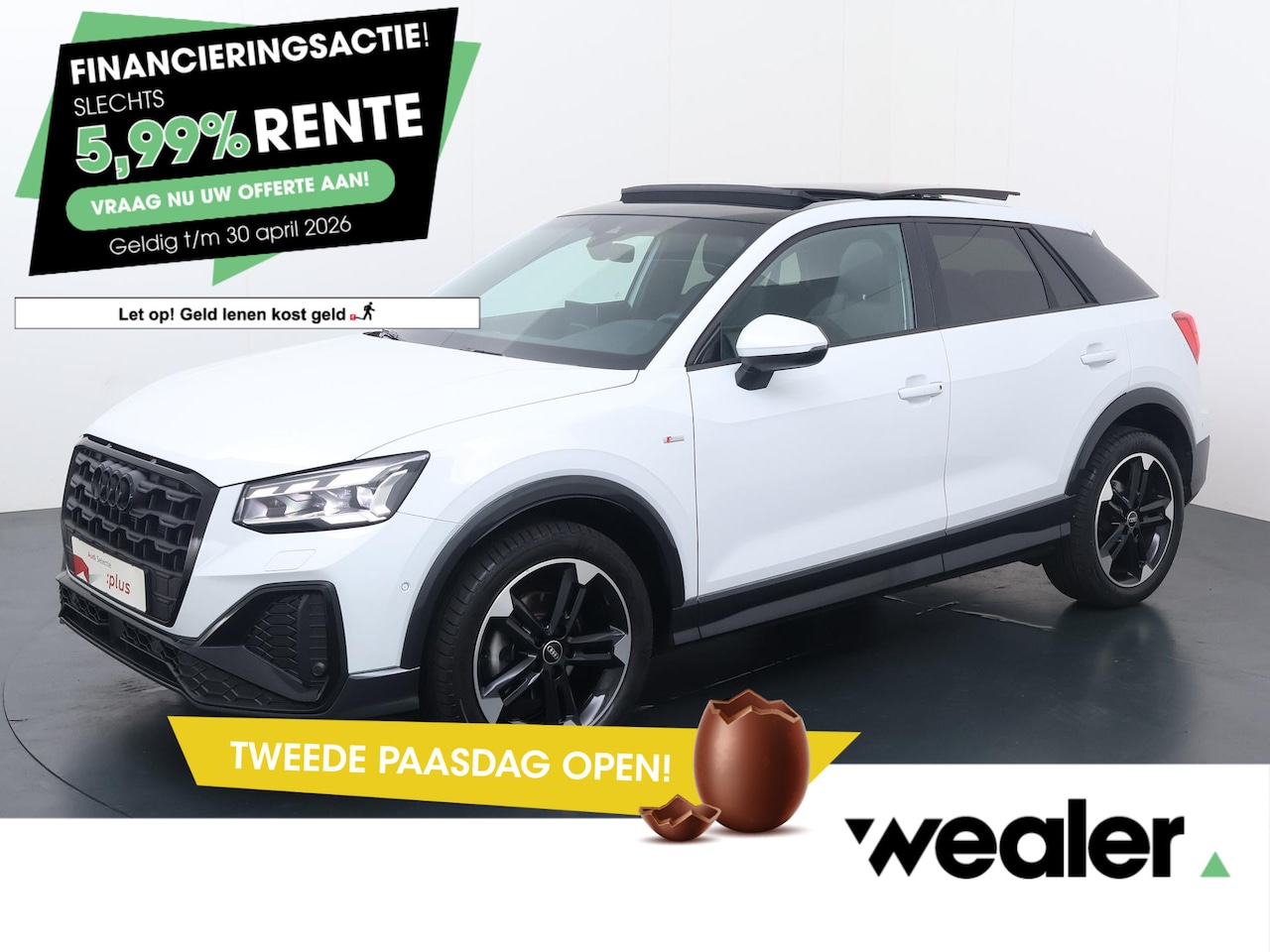 Audi Q2 - 35 TFSI S Edition | 150 PK | Automaat | Trekhaak | Panoramadak | Adaptive Cruisecontrol | - AutoWereld.nl